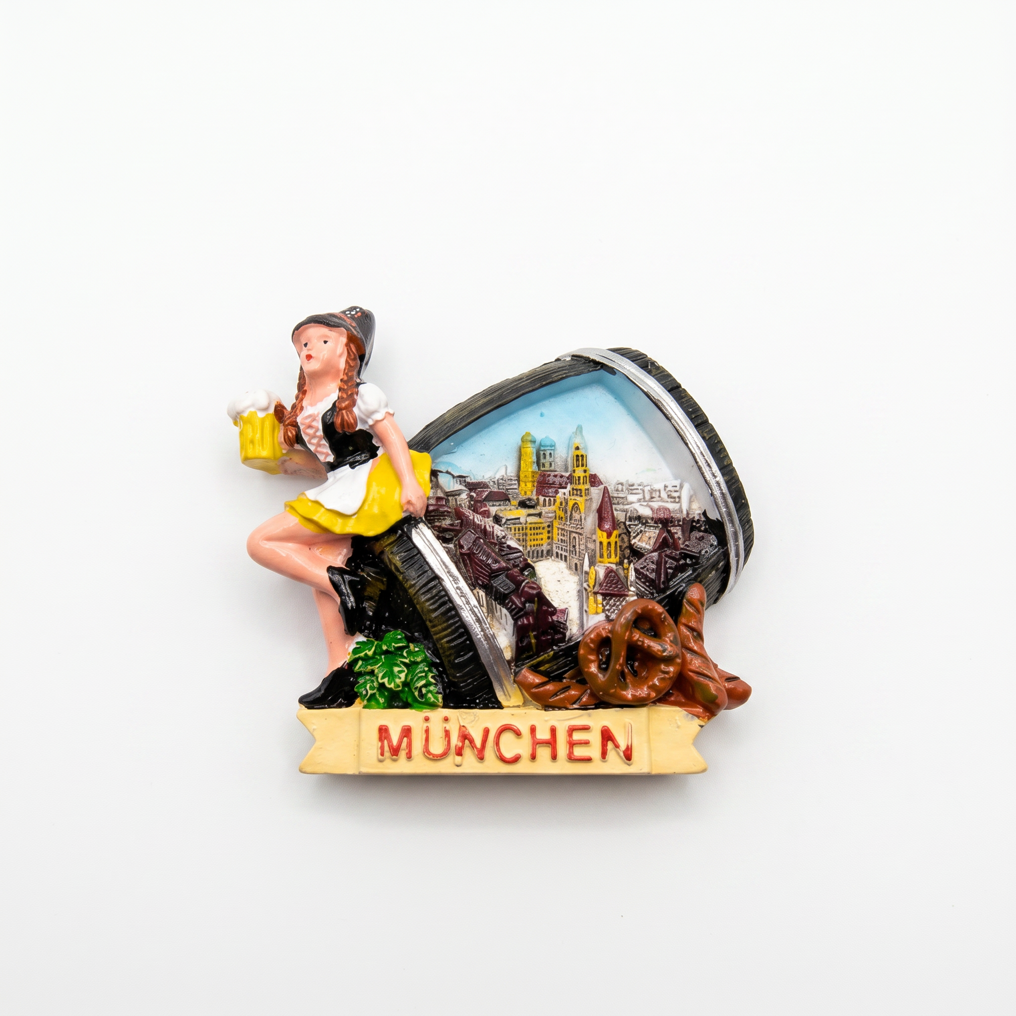 3D Magnet München Fass