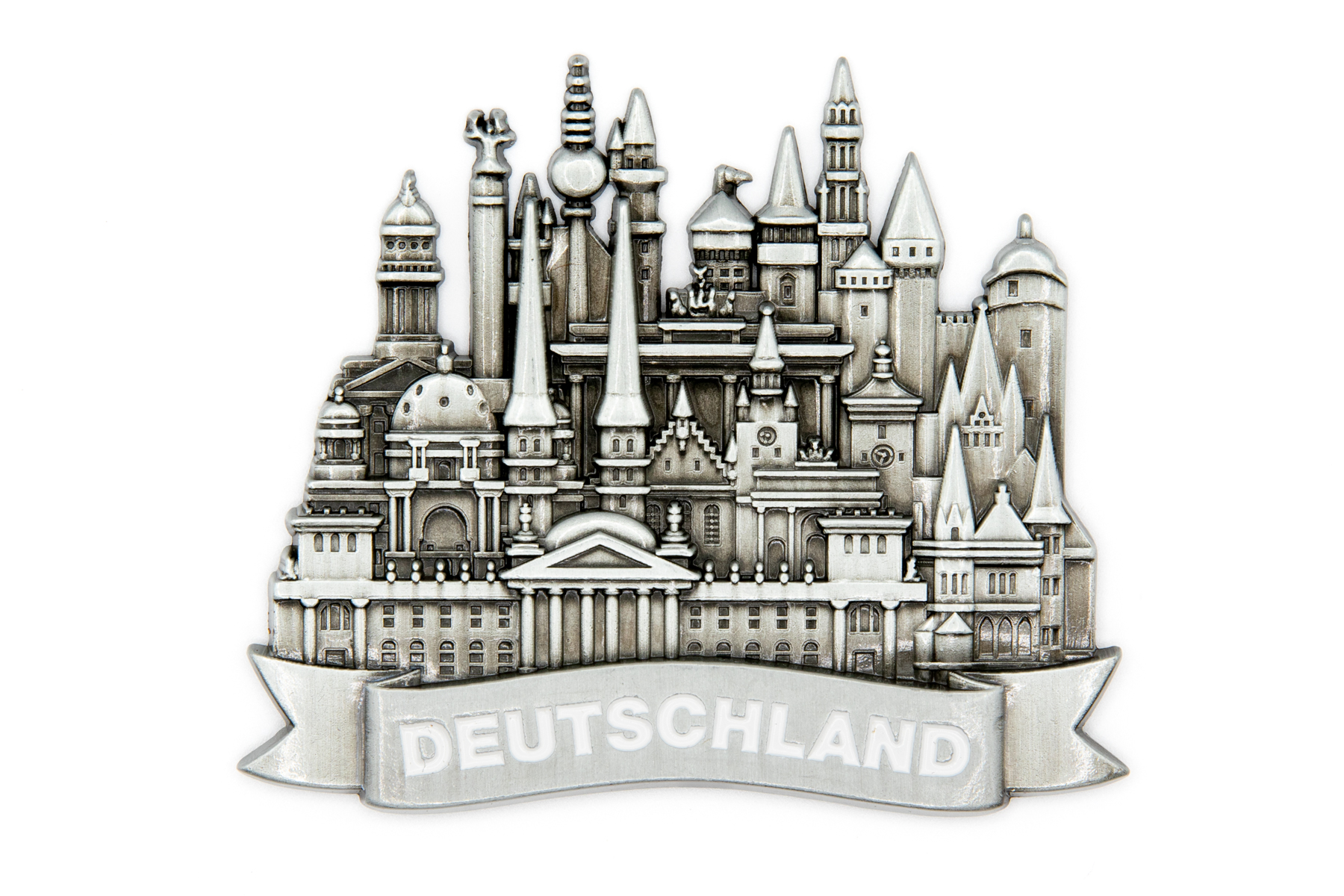 Magnet Deutschland Skyline Metall